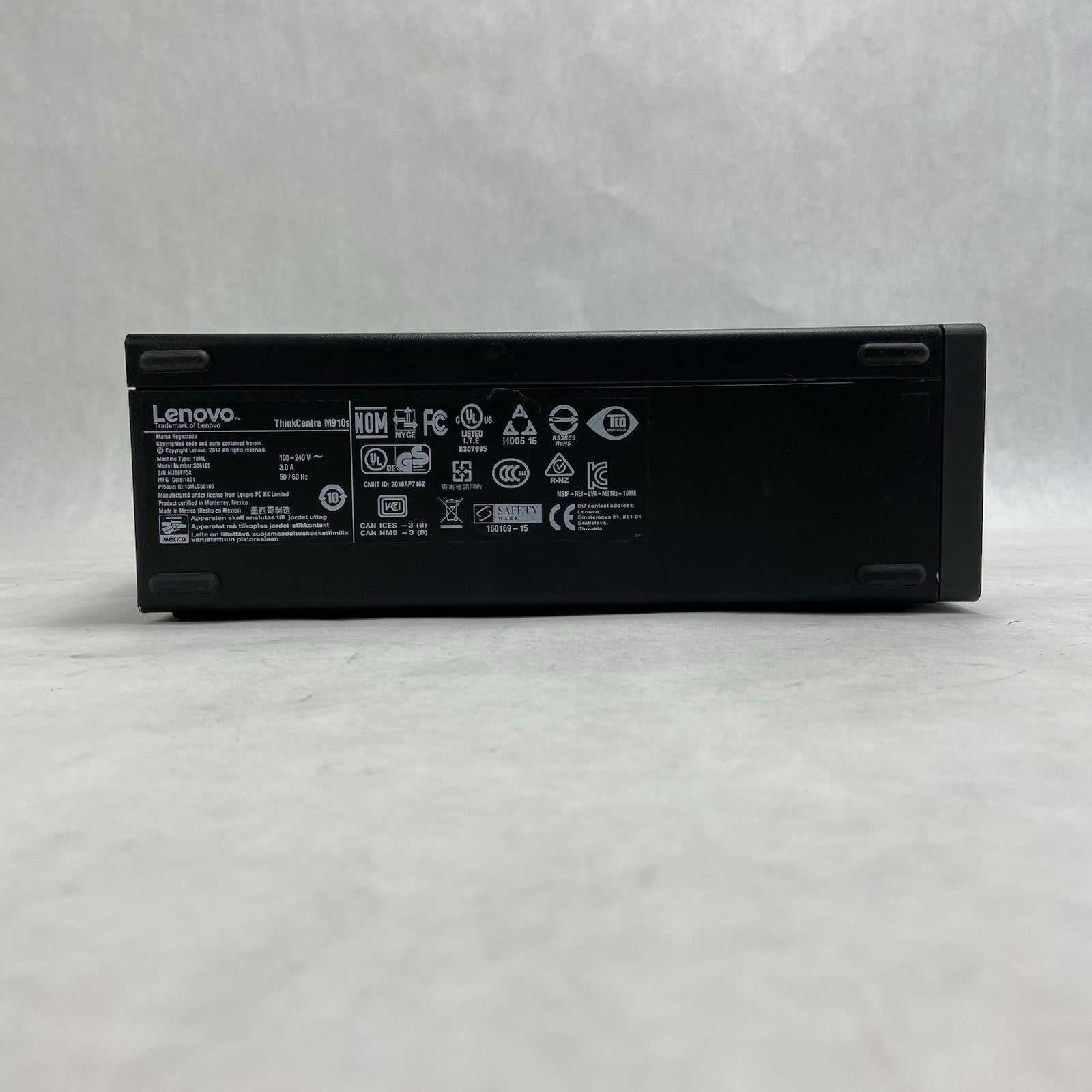 Lenovo ThinkCentre M910s SFF Intel Core i5-7500 3.4GHz 8GB RAM No HDD No OS7