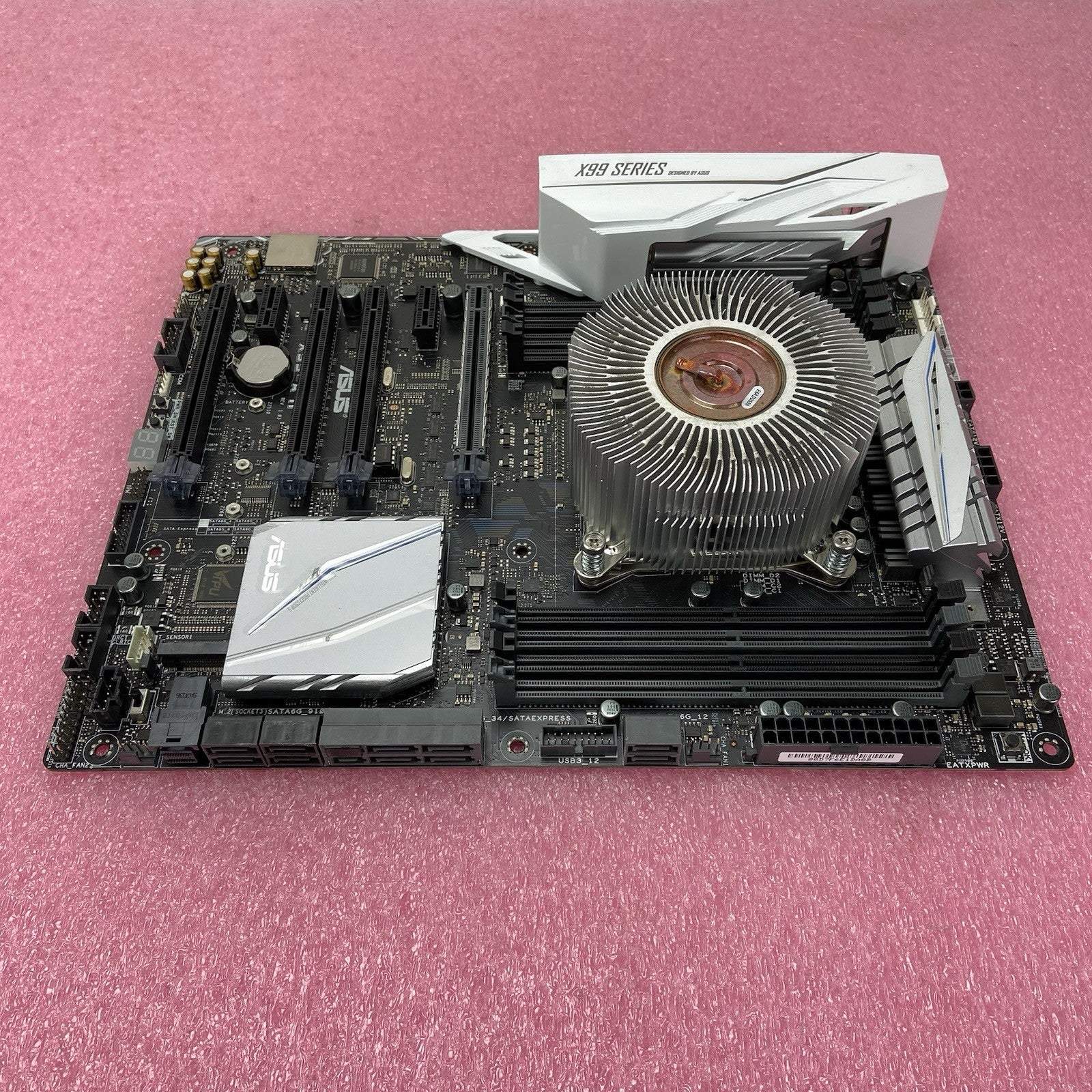 ASUS X99-A II Motherboard Intel Core i7-6800K 3.4GHz No RAM/IO Shield2