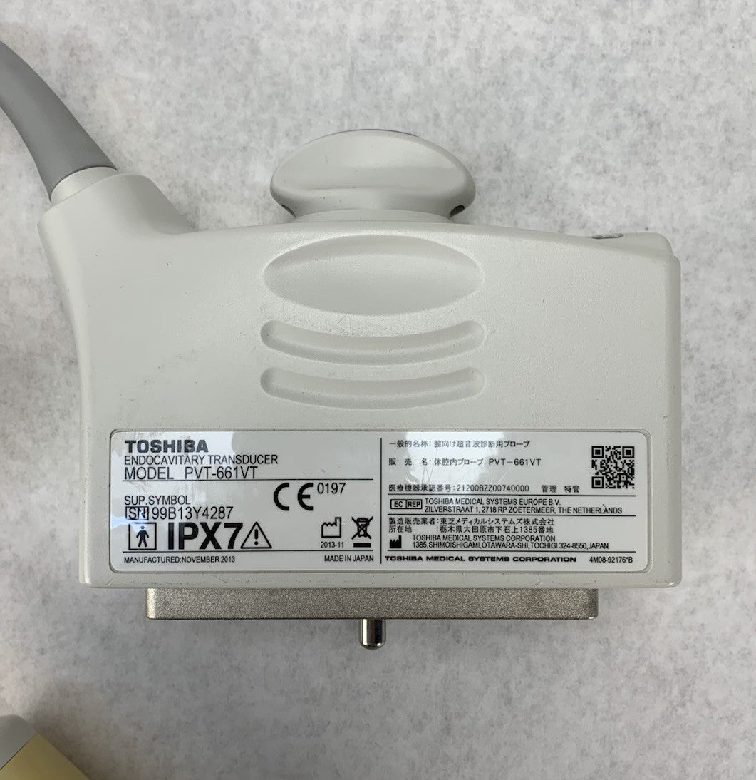 Toshiba Medical System PVT-661VT Endocavity Transducer Ultrasound Probe5