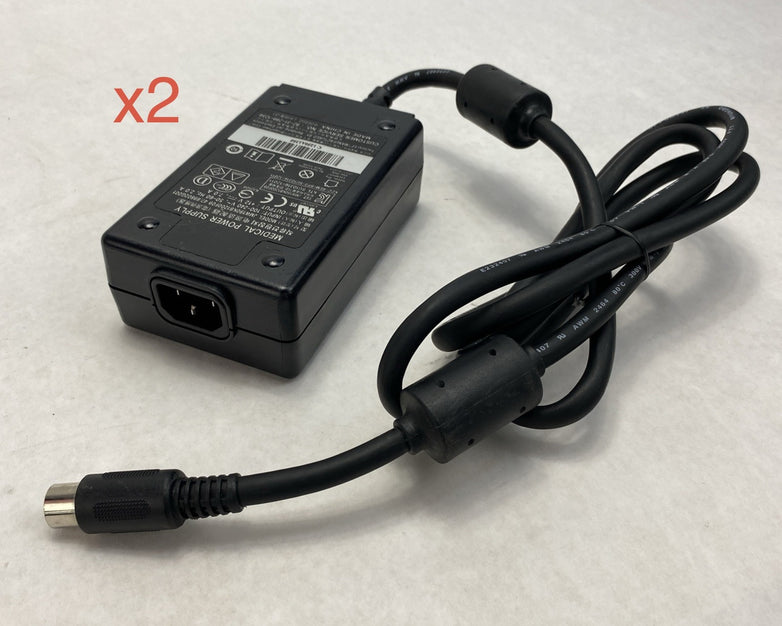 WENDENG JEIL  Medical Power Supply JMW190KB1200F09 12V 7A Out 8 Pin - Lot Of 2