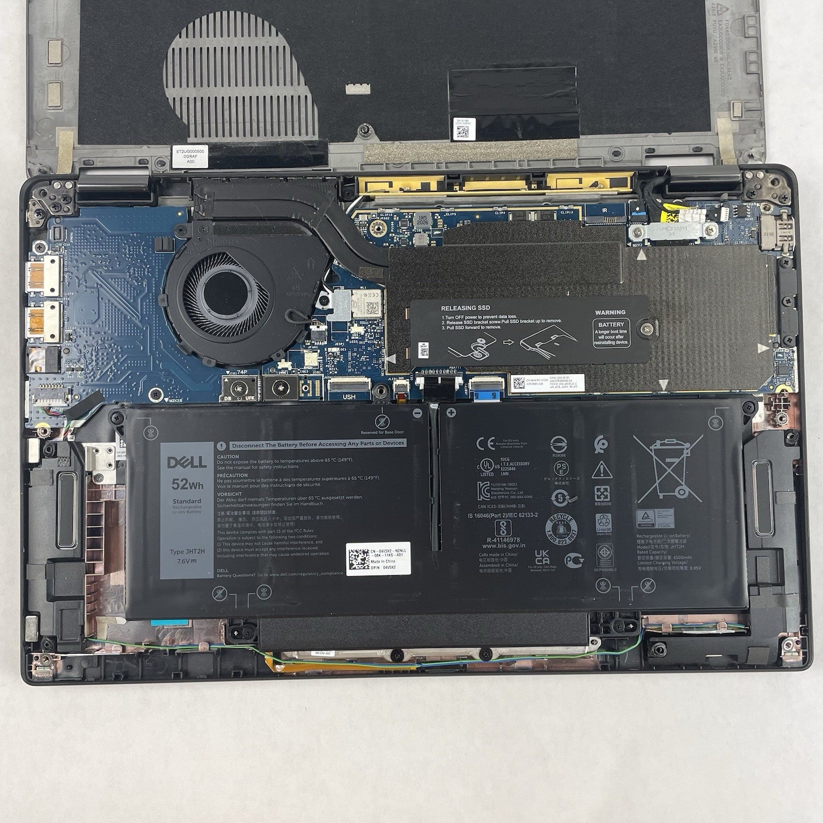 Dell Latitude 7410 14" i7-10610U 1.80 GHz 16 GB RAM No SSD/OS/AC - Bad Corner17