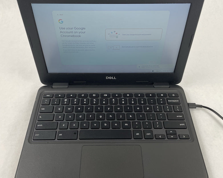 Dell ChromeBook 3100 11.6" Celeron N4020 1.10 GHz 4 GB RAM 16 GB Storage