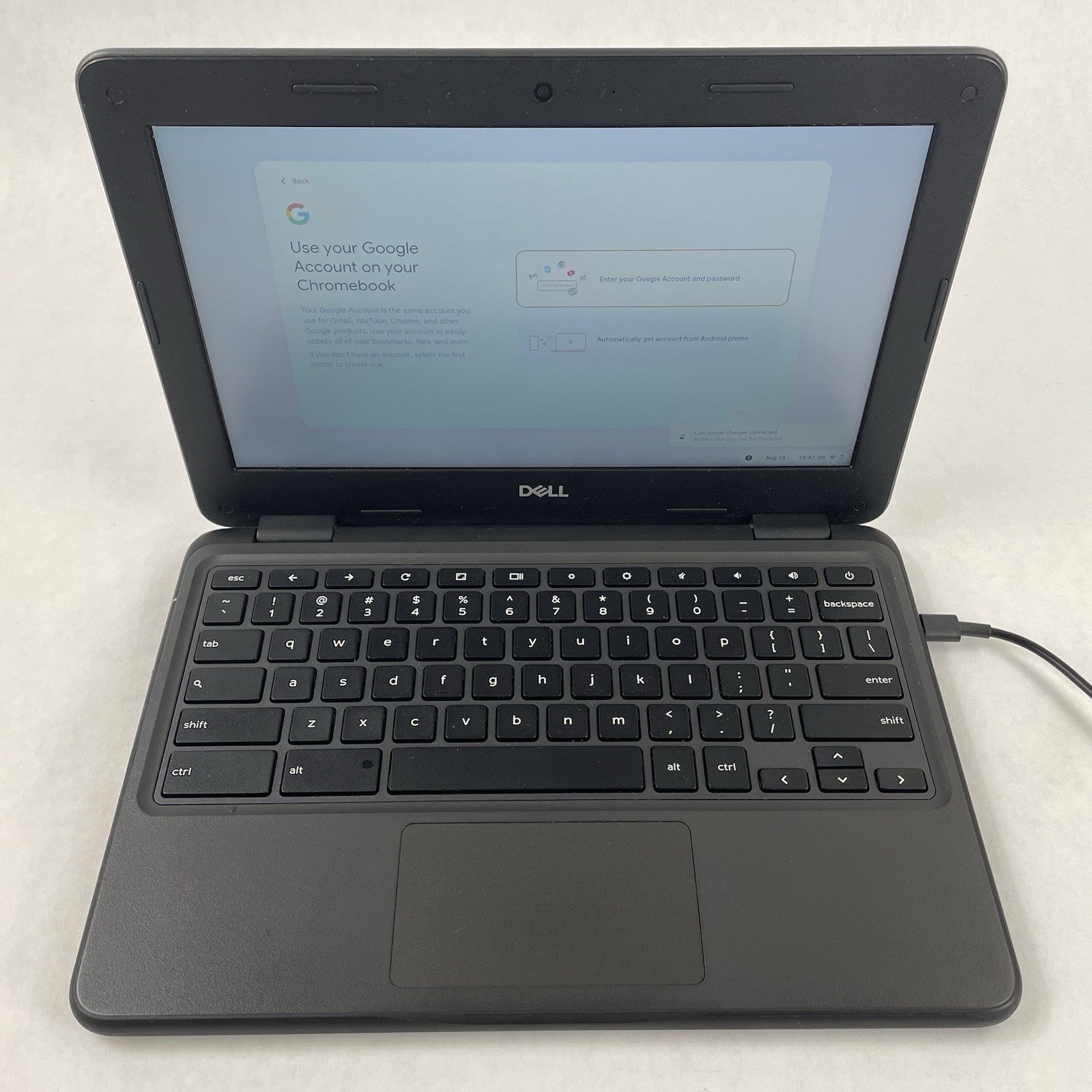 Dell ChromeBook 3100 11.6" Celeron N4020 1.10 GHz 4 GB RAM 16 GB Storage1