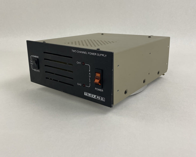 Telex PS-2L Two Channel Power Supply Power Tested