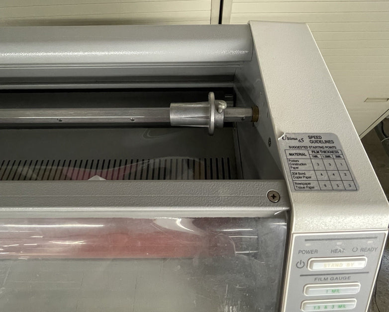 GBC Heatseal Ultima 65 Laminator Tested Missing Cutter