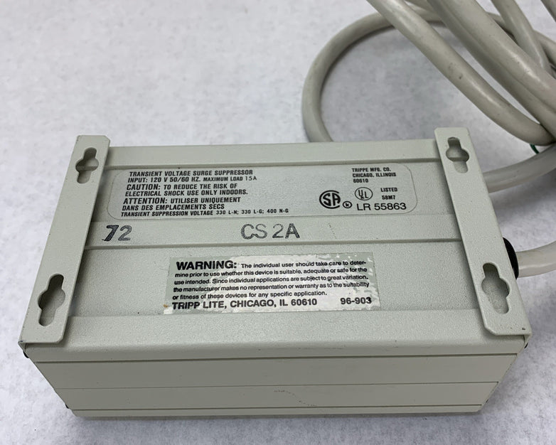 Tripp Lite ISOBAR 4 IB4 120V 15A Premium 4-Outlet Surge Suppressor - Tested