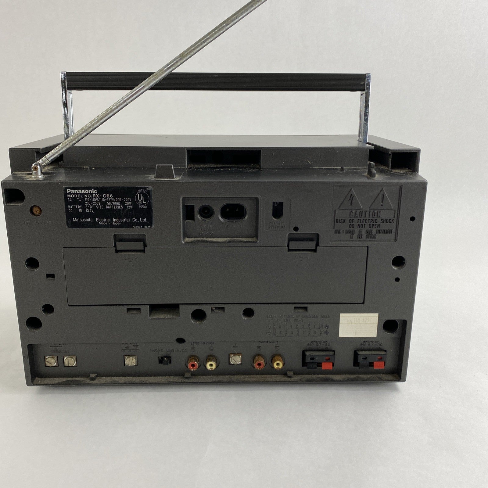 Panasonic RX-C66 Twin Cassette Decks3