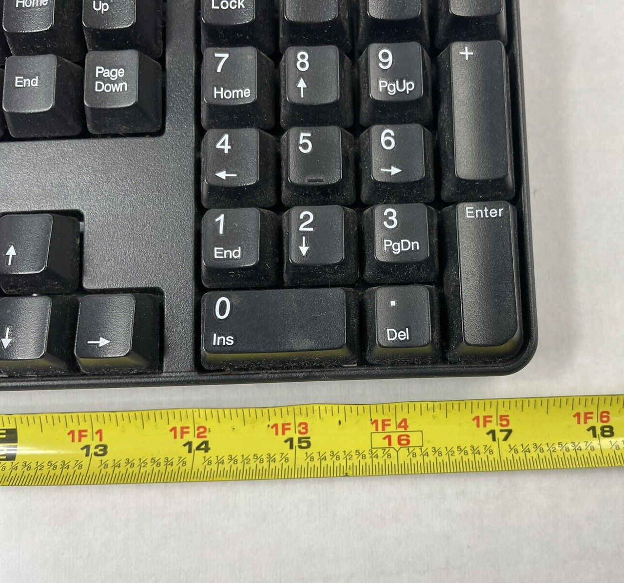 Dell L100 Keyboard U011 with USB Cable Lot of 4