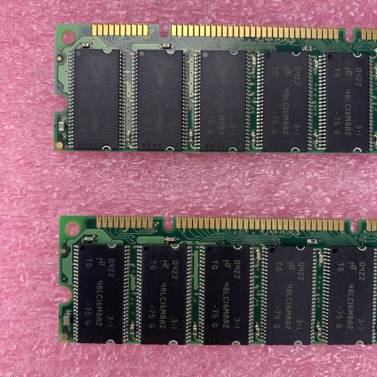 Micron 256MB SDR SDRAM PC-100 Server RAM MT18LSDT3272AG10EG3 - Lot of 25