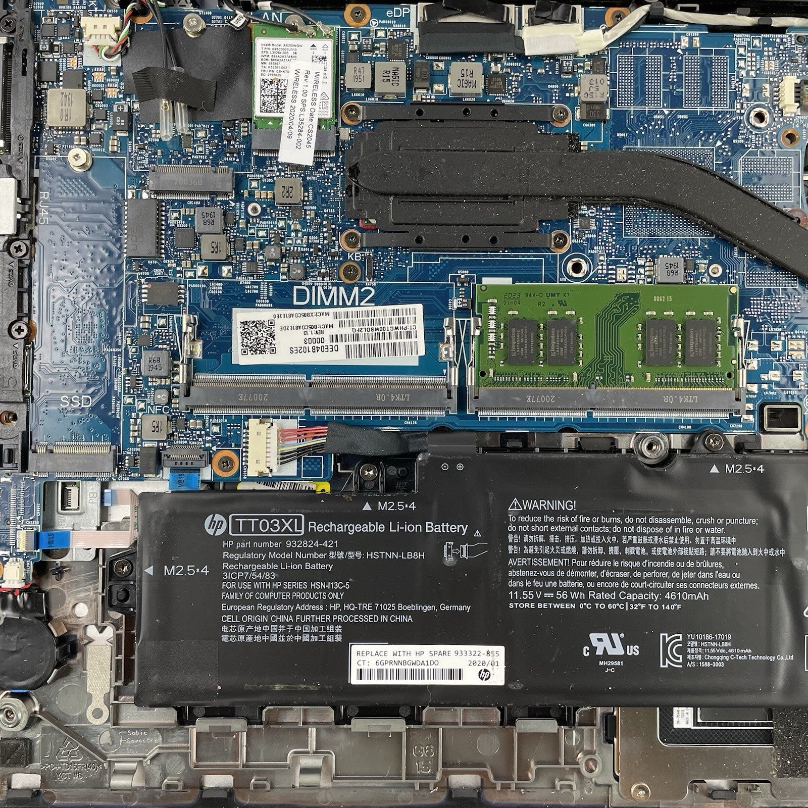HP EliteBook 850 G6 15.6" i7-8665U 1.90 GHz 8GB RAM No SSD/OS/AC -  Corner18