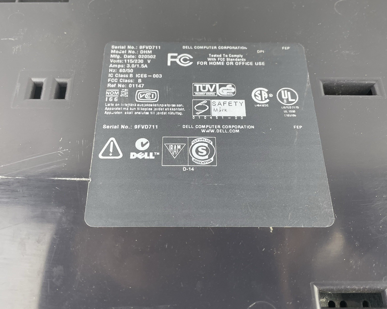 Dell Dimension 8200 Pentium 4 1.80 GHz 256 MB RAM No HDD No OSS