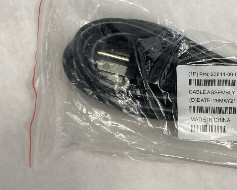 Zebra 23844-00-00R US AC Line Cord Lot of 9