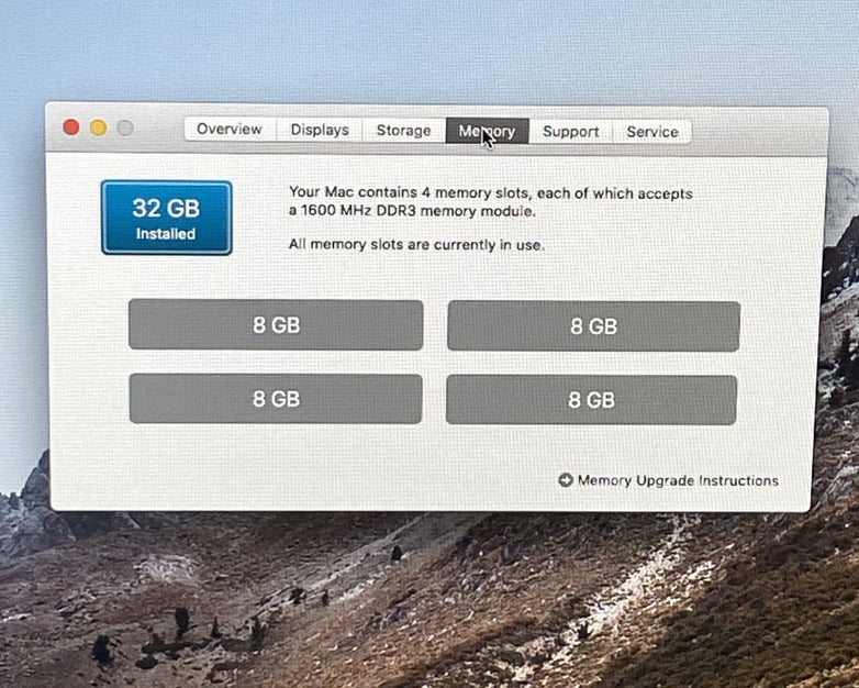 Apple A1419 iMac 2012 27" 3.2GHz i5 32GB RAM 3TB Fusion os10.13.6