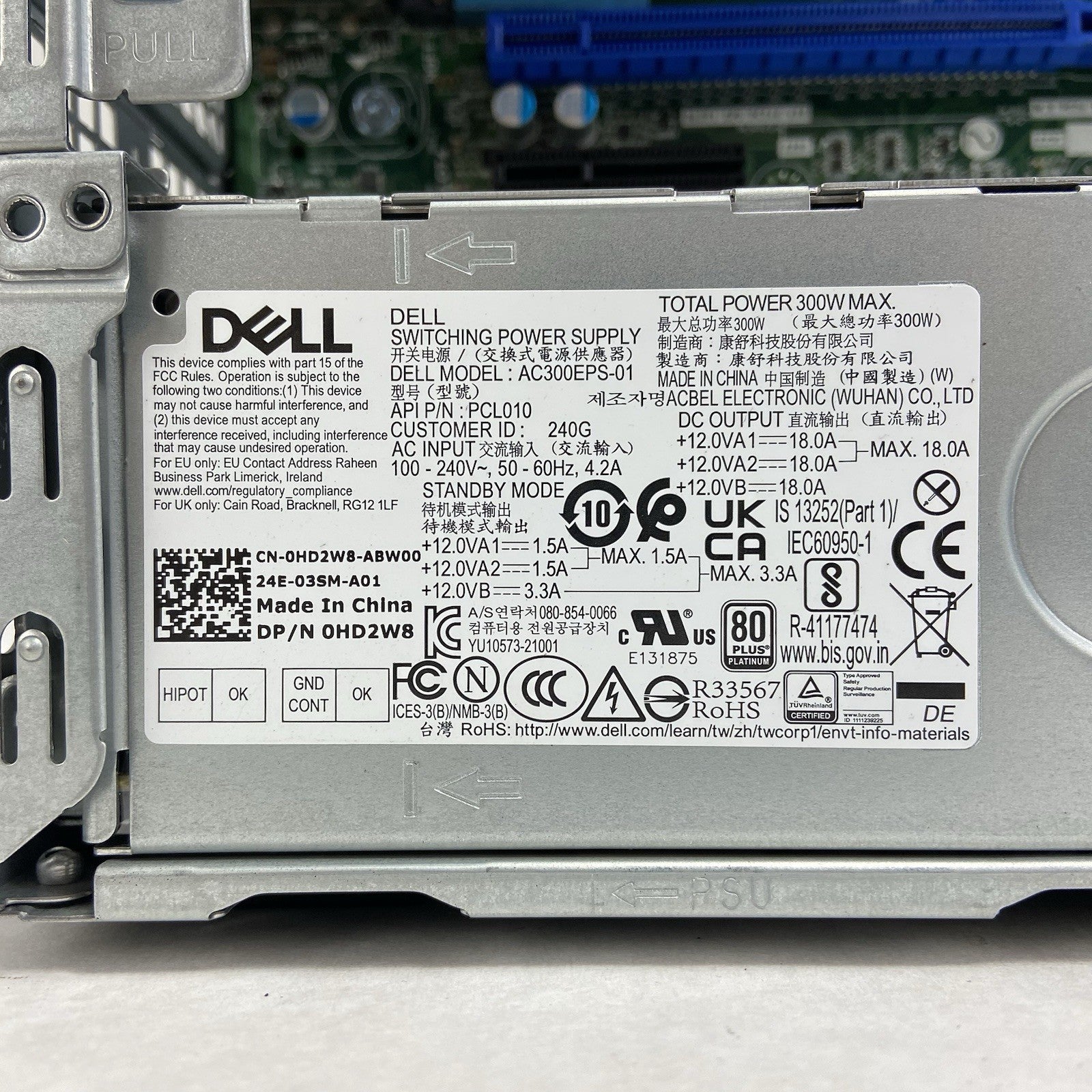 Dell Precision 3460 SFF Intel Core i5-12500 4.5GHz 16GB RAM No HDD No OS11