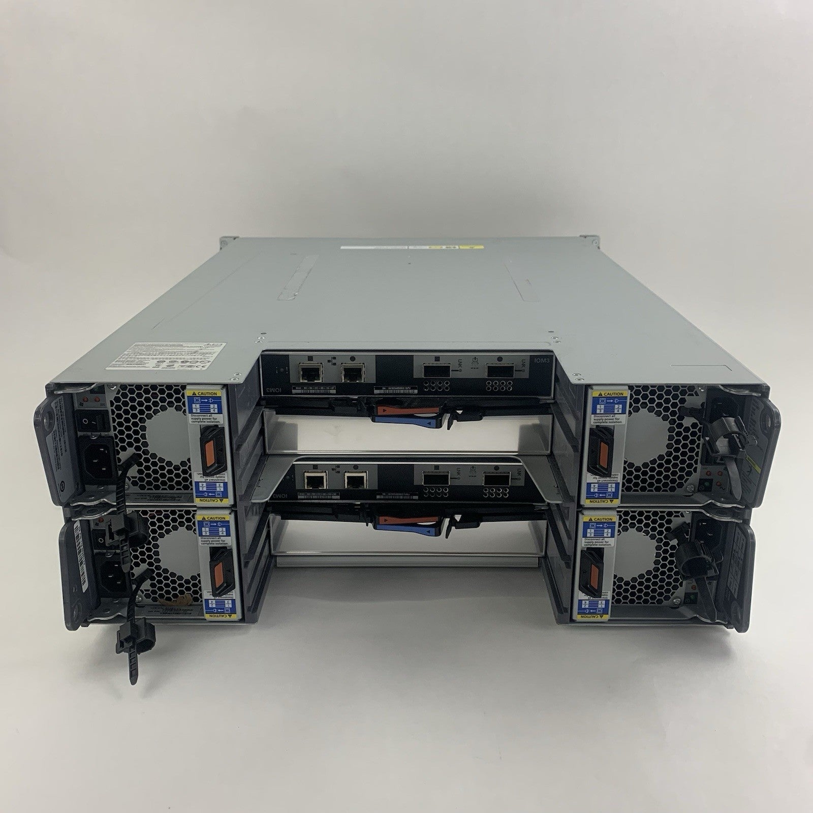 NetApp DS4243 NAJ‑0801 4U 24‑Bay Disk Shelf Chassis 2x IOM3 4x PSUs No HDDs7
