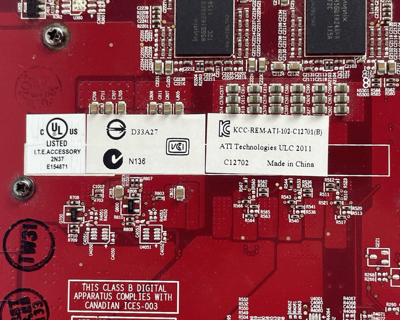 ATI Barco FirePro 3D Graphics MXRT 5450 1GB 109-C12771-00 - Tested