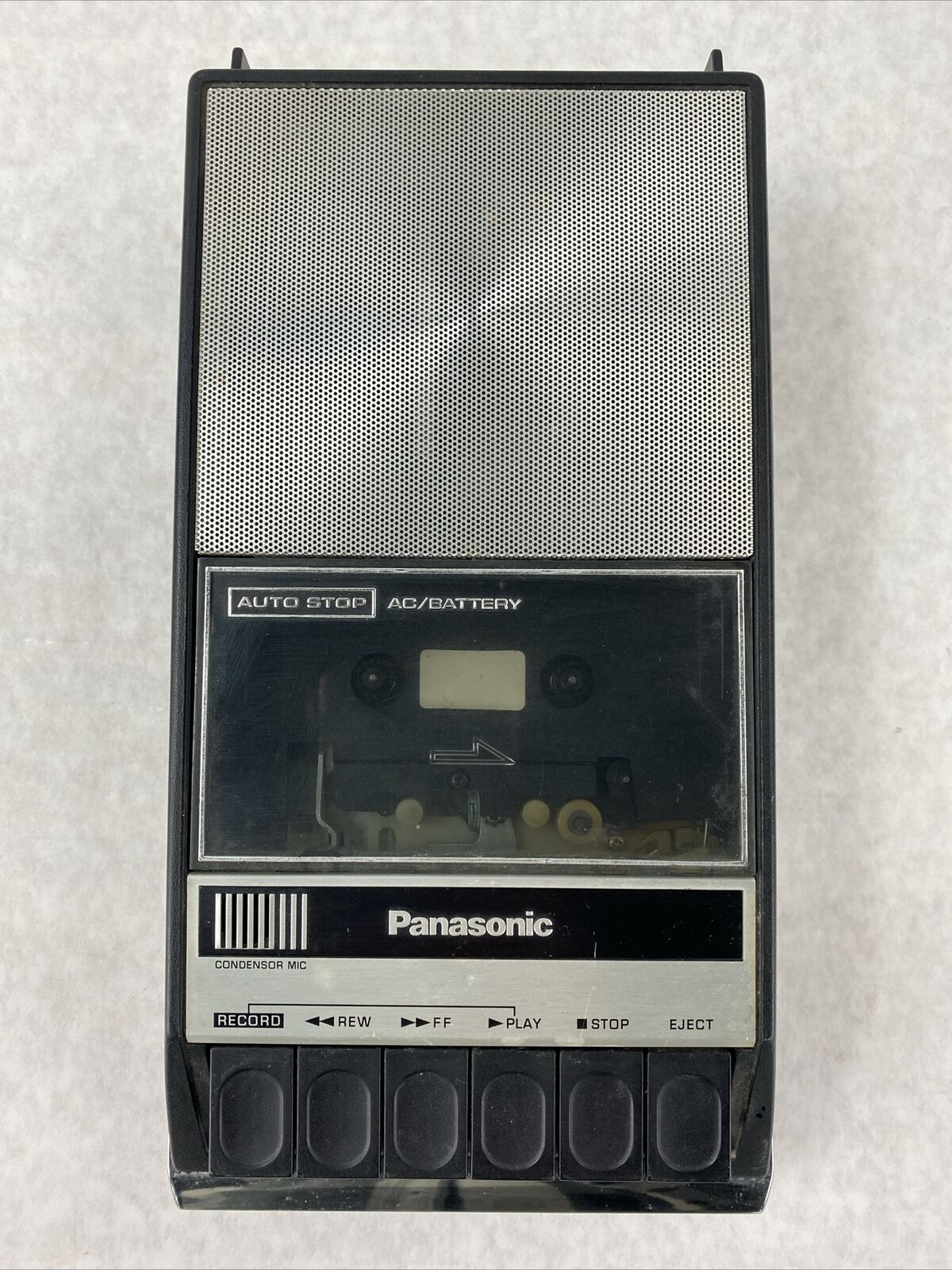 Panasonic RQ-309AS Cassette Tape Recorder Made in Japan FOR PARTS or REPAIR