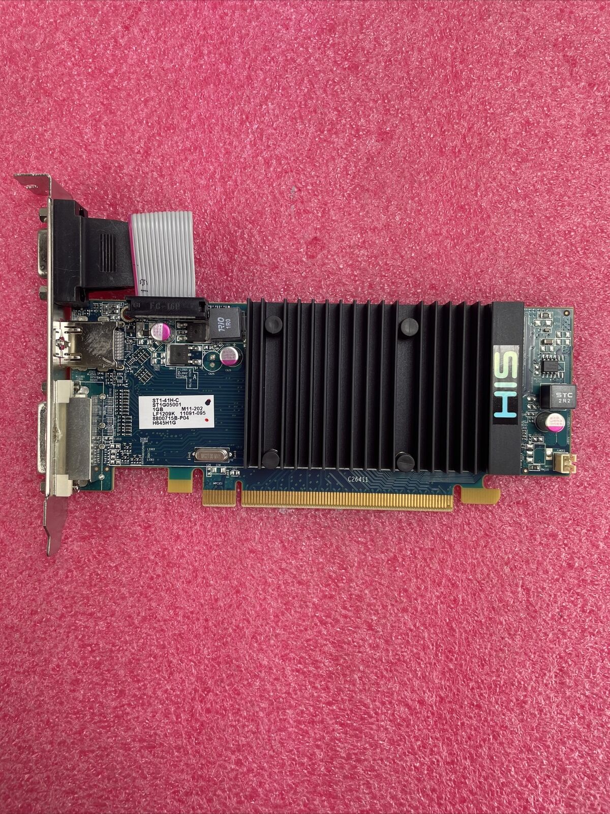 HIS Radeon HD 6450 1GB DDR3 PCI-e Video Card H645H1G