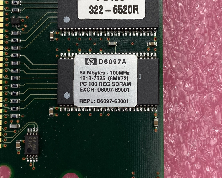 HP Netserver LC 3 Server Intel Pentium II 400MHz 256MB RAM No HDD No OS