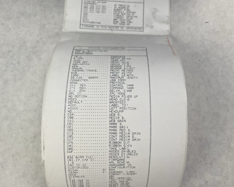 Zebra GK420t Thermal Label Printer Parts 139,788