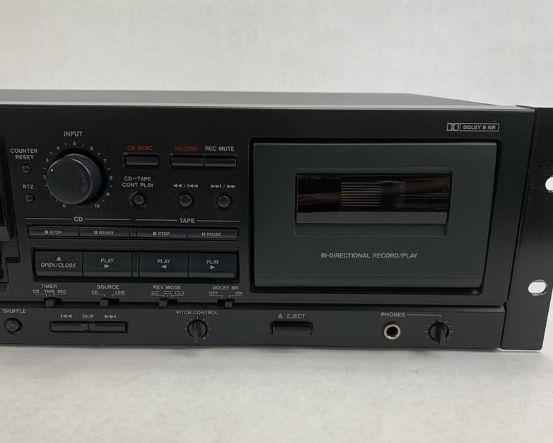 Tascam CD-A500 CD Player / Cassette Combination Deck - Parts or Repair