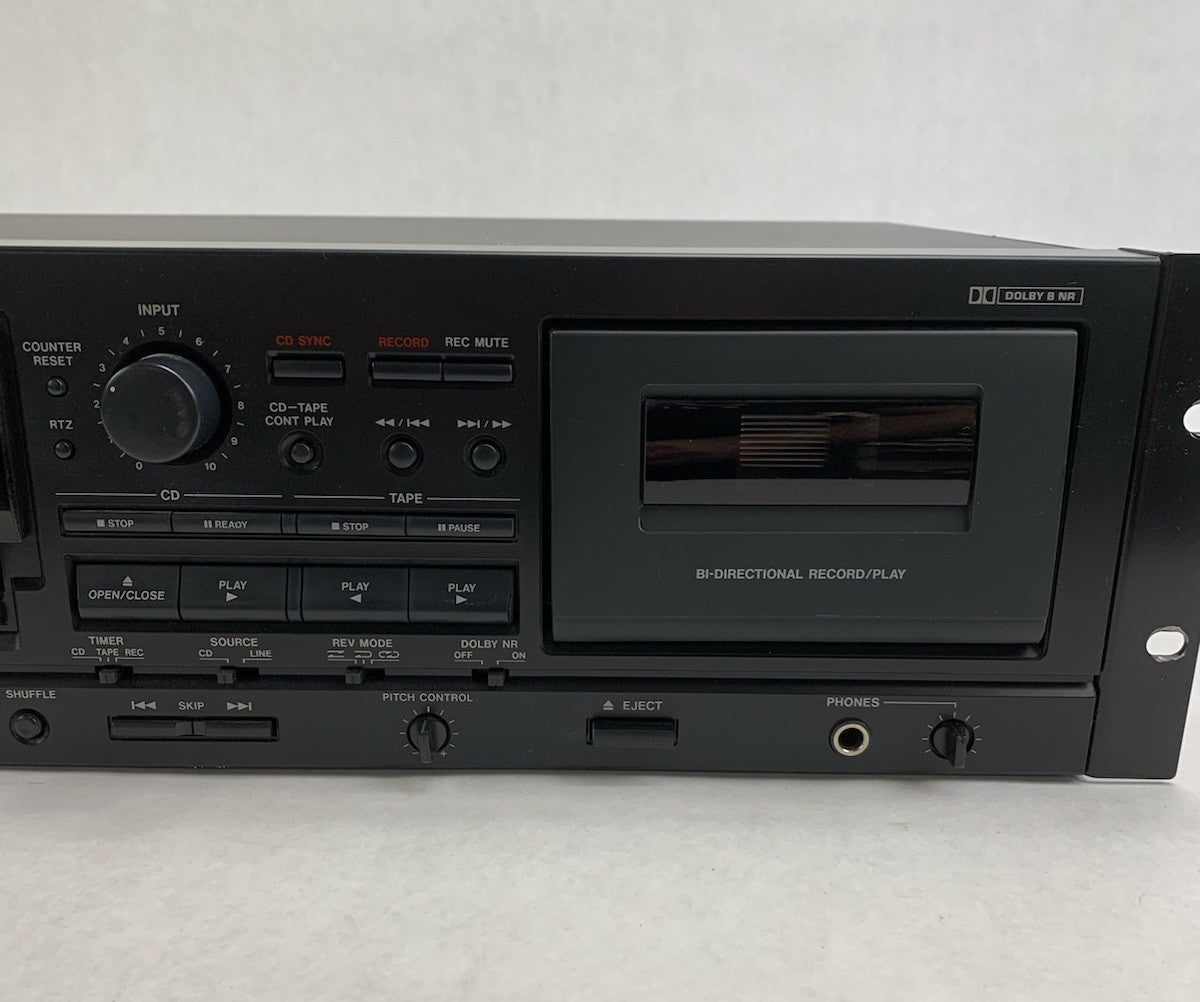 Tascam CD-A500 CD Player / Cassette Combination Deck - Parts or Repair