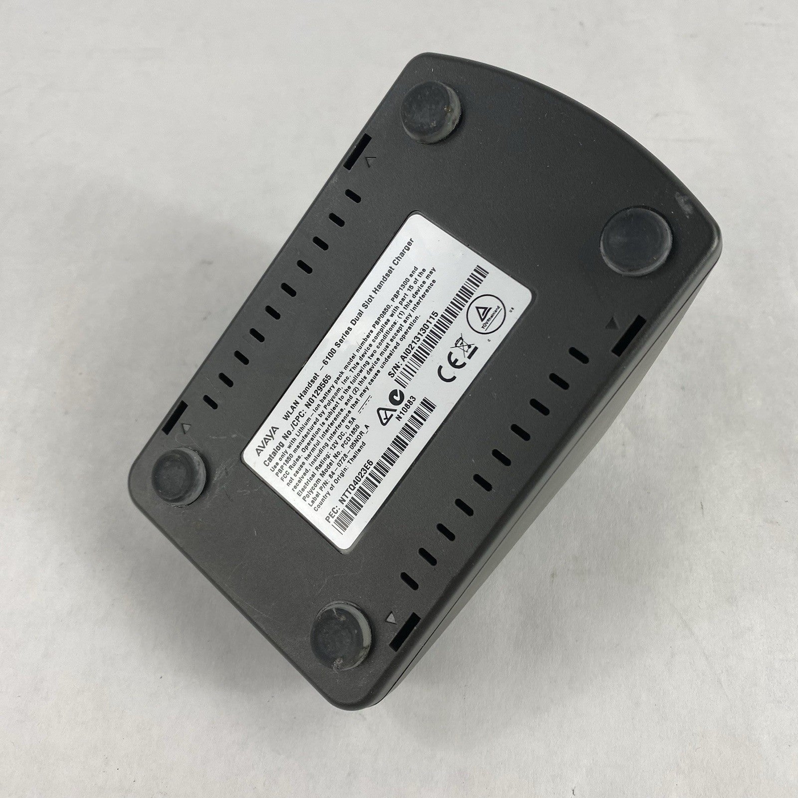 Avaya WLAN 6100 Series Dual Slot Handset Charger No AC Adapter6