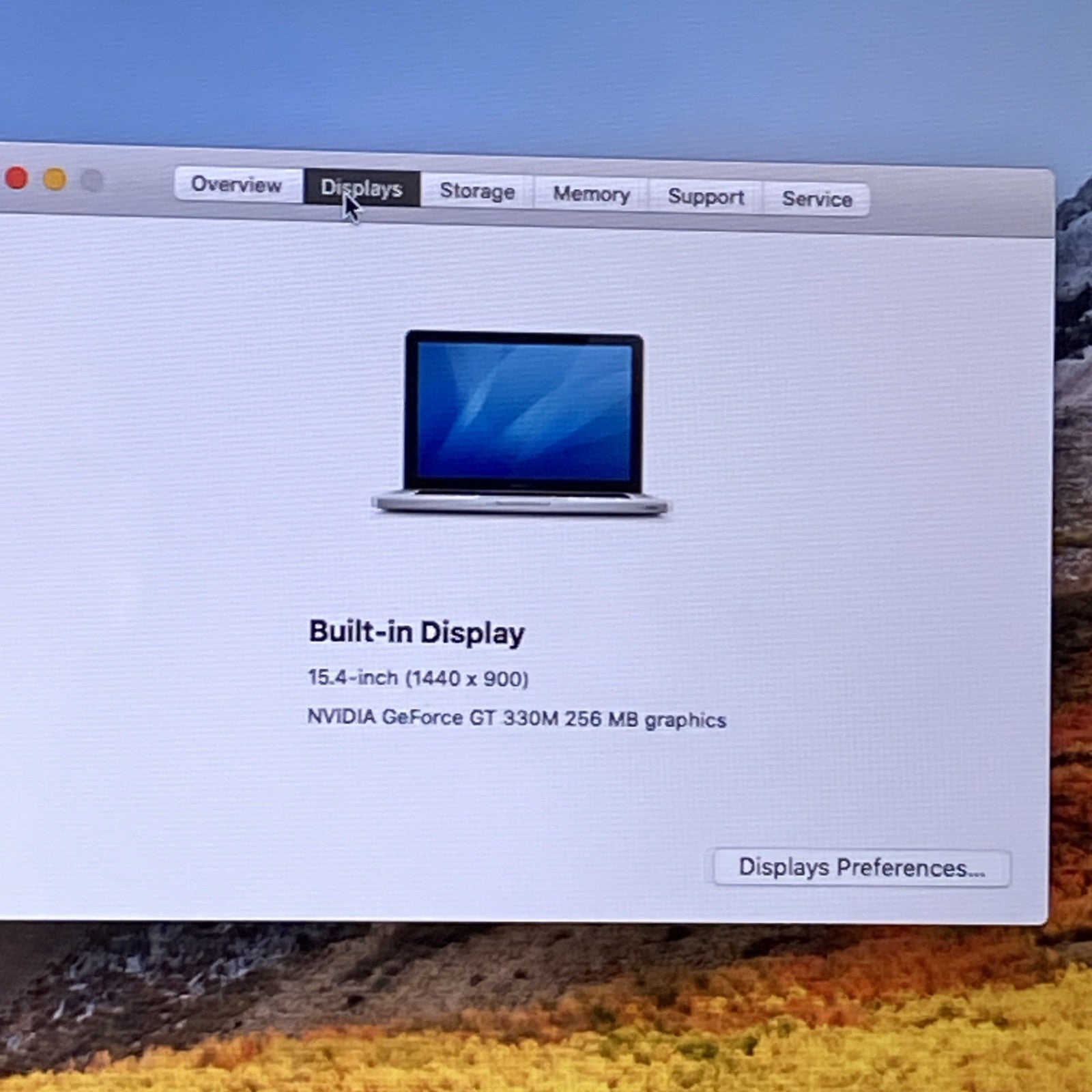 Apple MacBook Pro A1286 2010 15" 2.53GHz i5 8GB RAM 250GB SSD os10.13.62