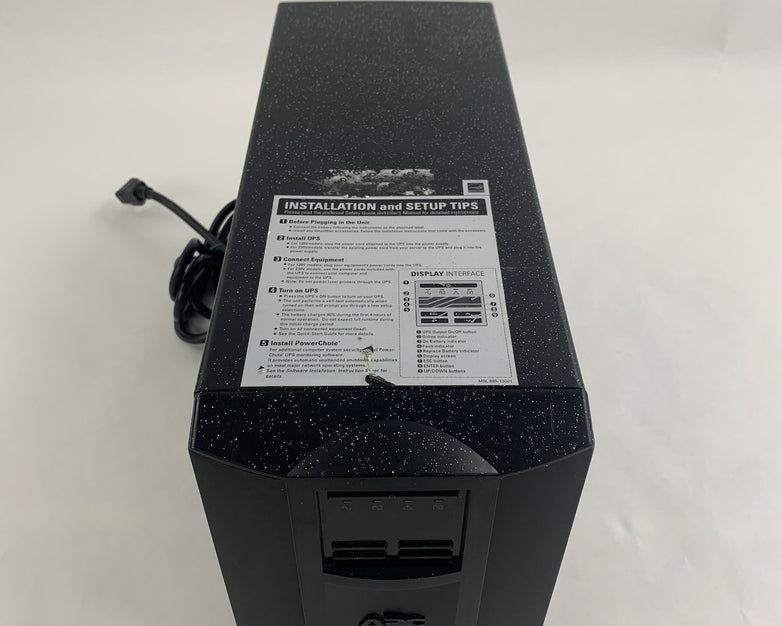 APC DLT1500 SmartConnect 1500VA 120V Uninterruptable UPS Tested AP9630 No Batts
