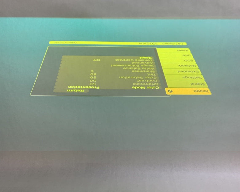 Epson BrightLink Pro 1470Ui H876A LCD Laser Projector No Remote - Yellow Display
