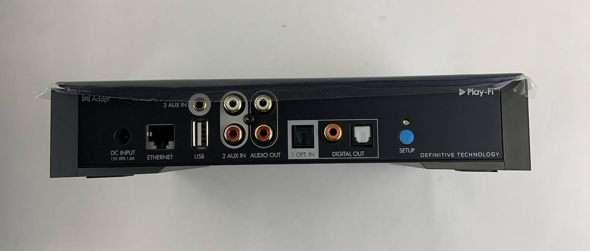 Definitive Technology W Adapt Pre-Amp Wireless Music Adapter - Untested7