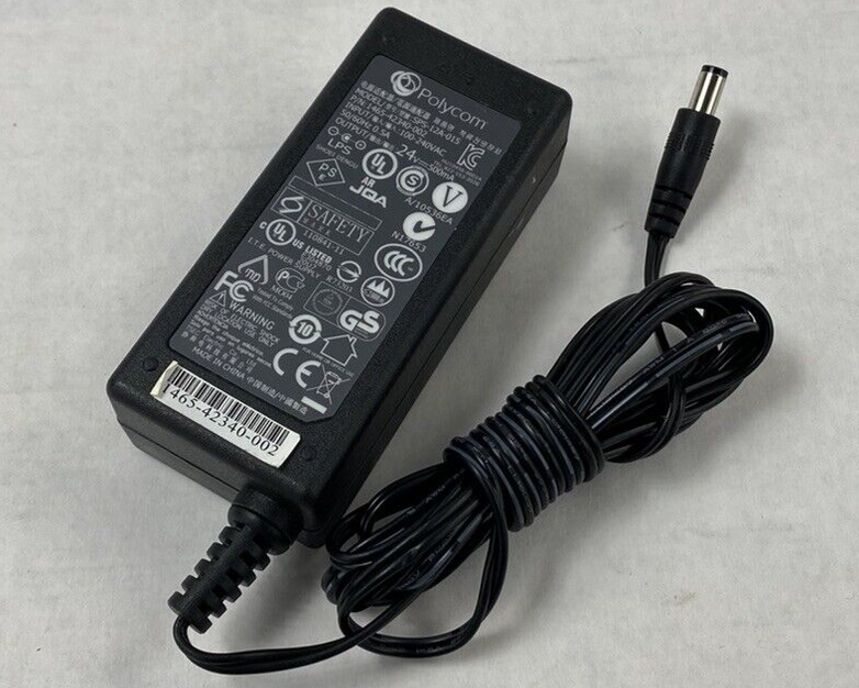 Polycom SPS-12A-015 1465-42340-002 24V 500mA ITE Power Supply