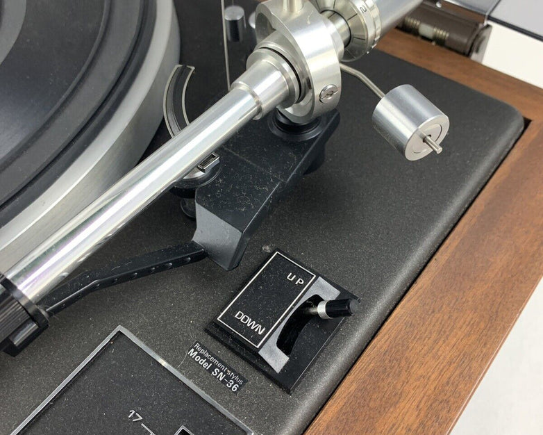 Sansui FR-3060 Automatic Turntable Tested Tone Lift Sticks Parts and Repair