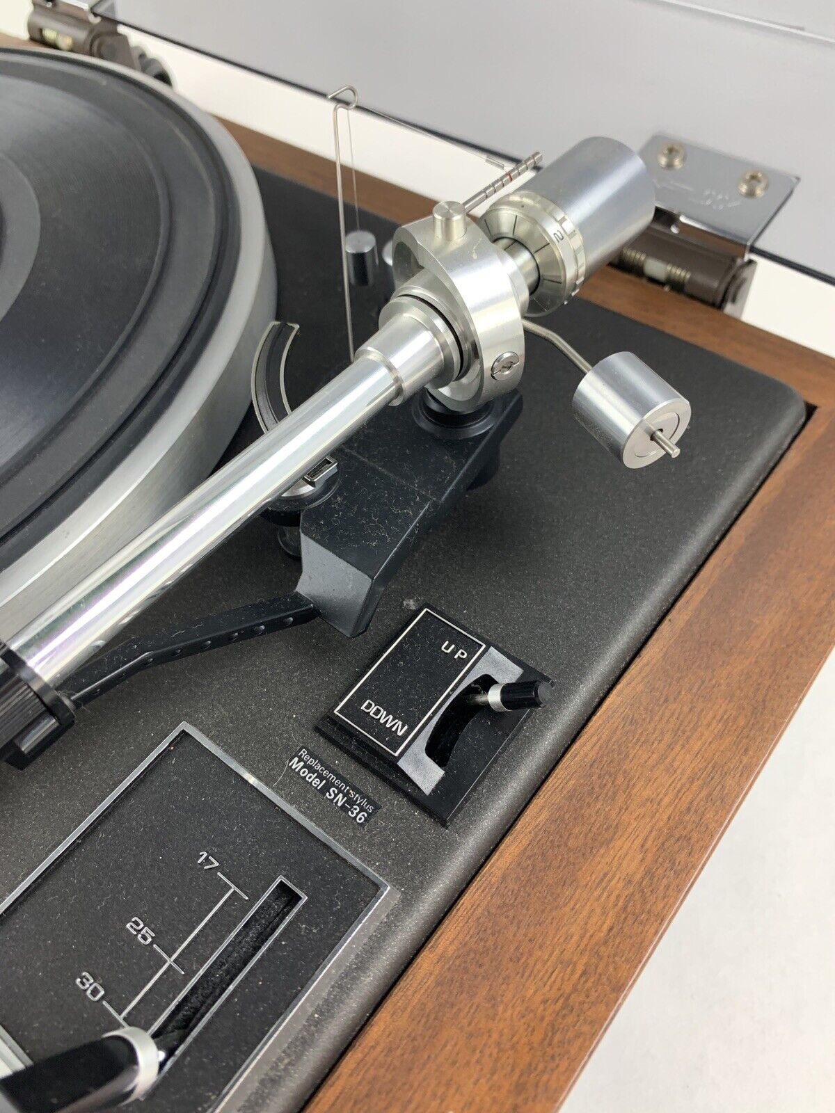 Sansui FR-3060 Automatic Turntable Tested Tone Lift Sticks Parts and Repair