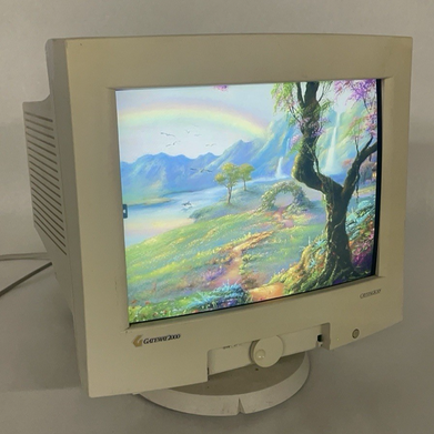 Gateway EV700-7000965 YE0711-01 16" CRT VGA  Tested No Power Cord