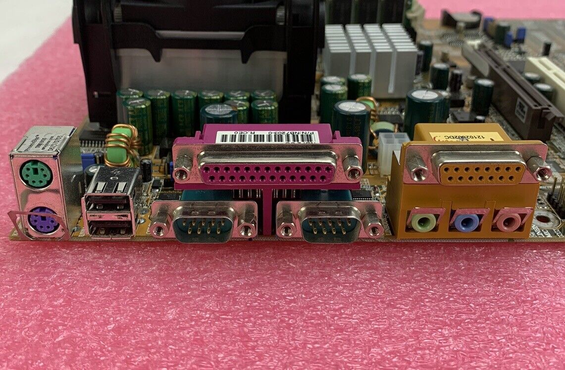 DFI NB72-SC Motherboard Intel Pentium 4 1.6GHz 384MB RAM w/Shield