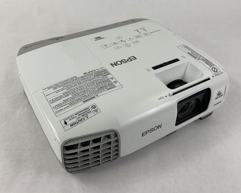 Epson PowerLite 98H H687A LCD Lamp Projector 2964 Lamp Hours - No Remote