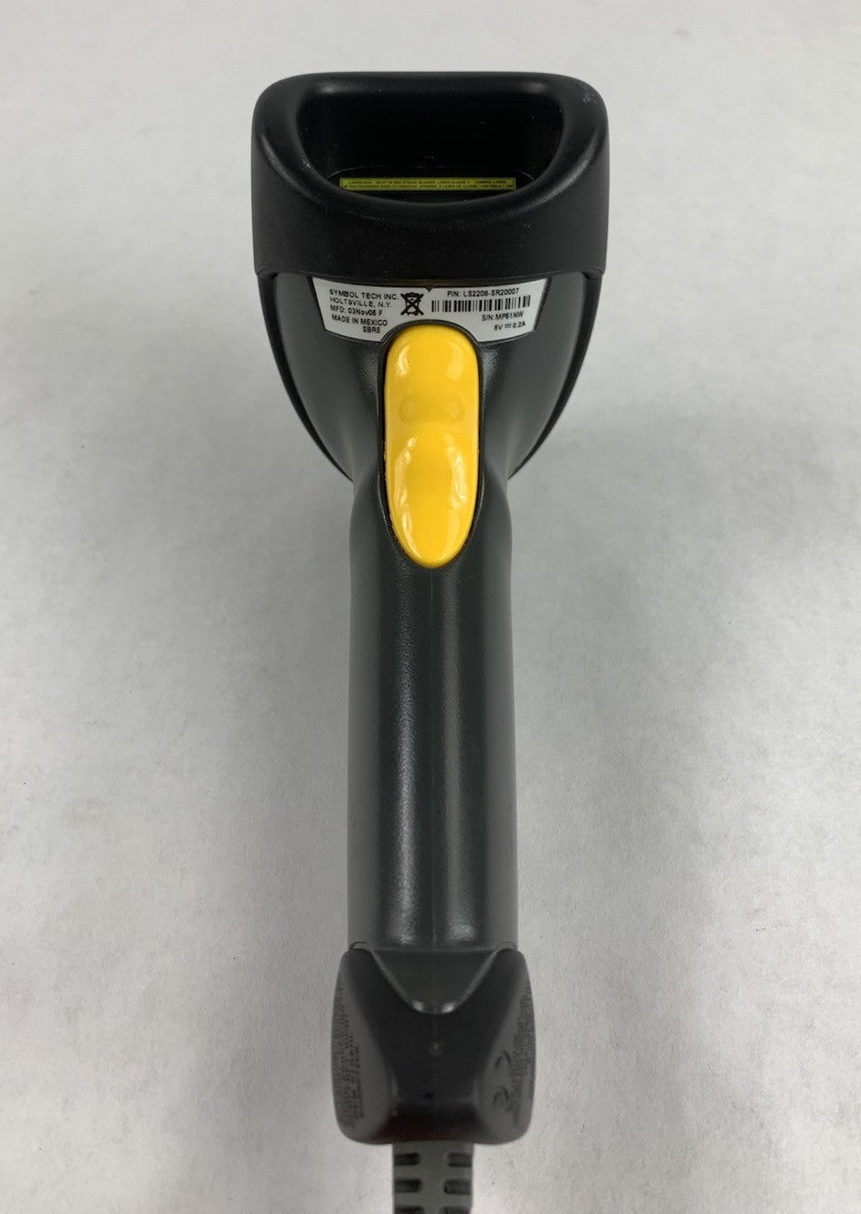 Symbol Motorola LS2208-SR20007 USB-Wired Handheld Scanner5