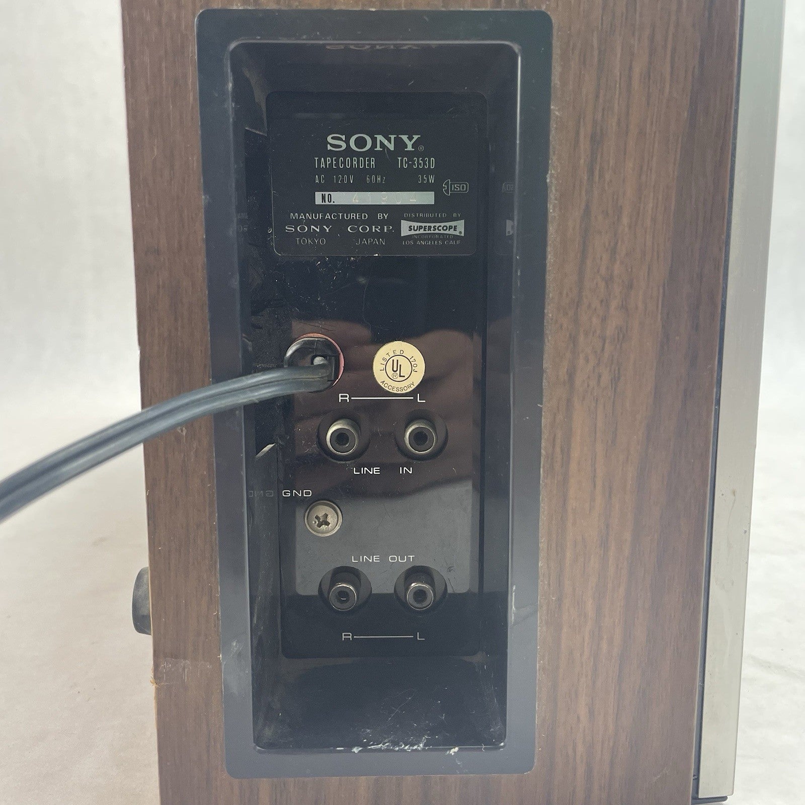 Sony TC-353D Reel to Reel Tape Recorder for Parts or Repair4