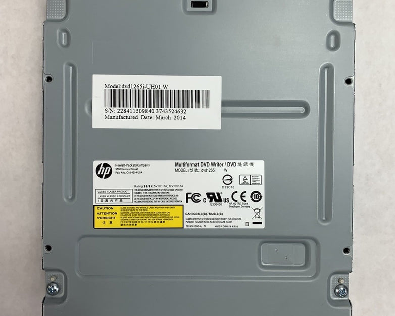 HP dvd1265i Multiformat DVD Writer