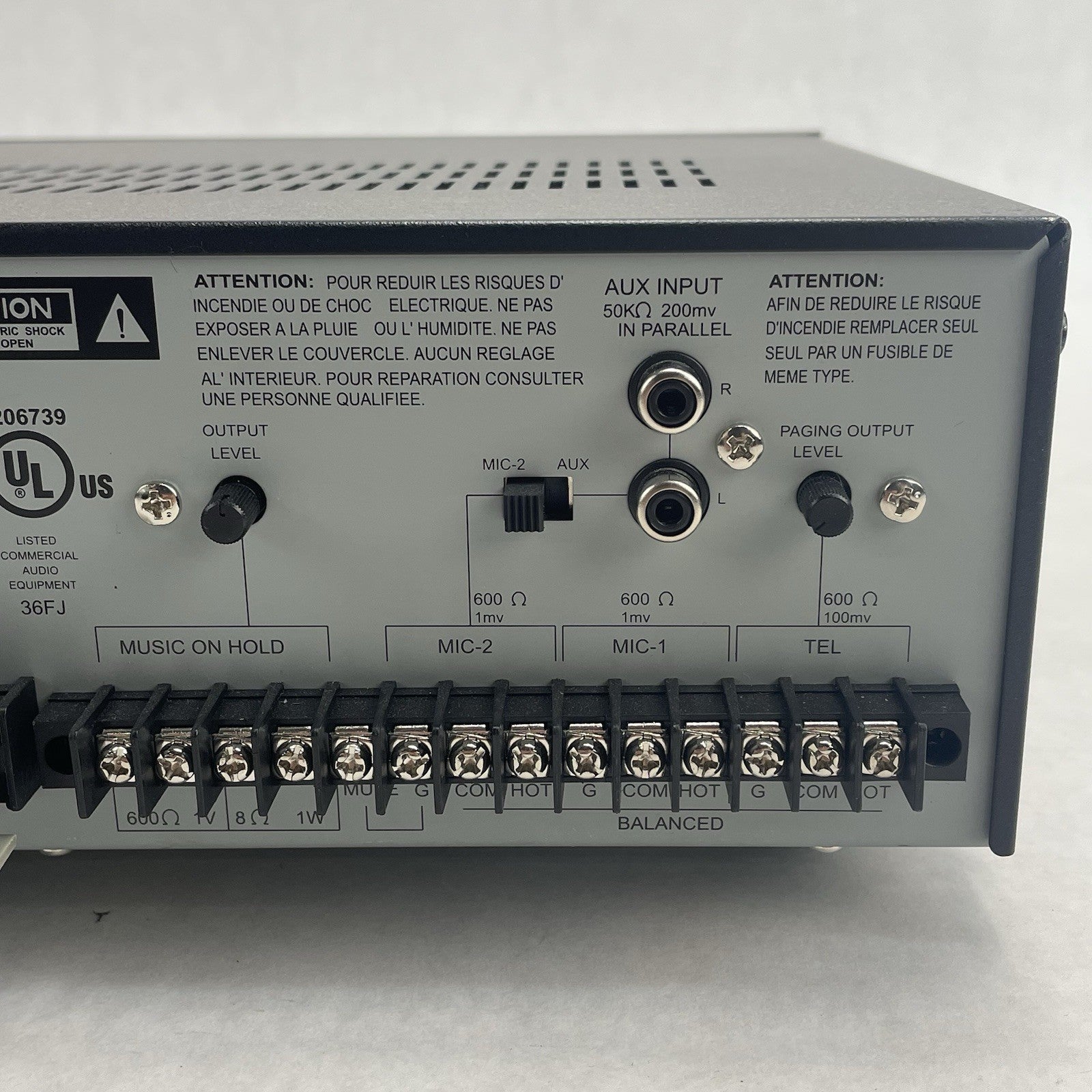 CSI Speco Technologies PBM-15  PA Amplifier Tested6