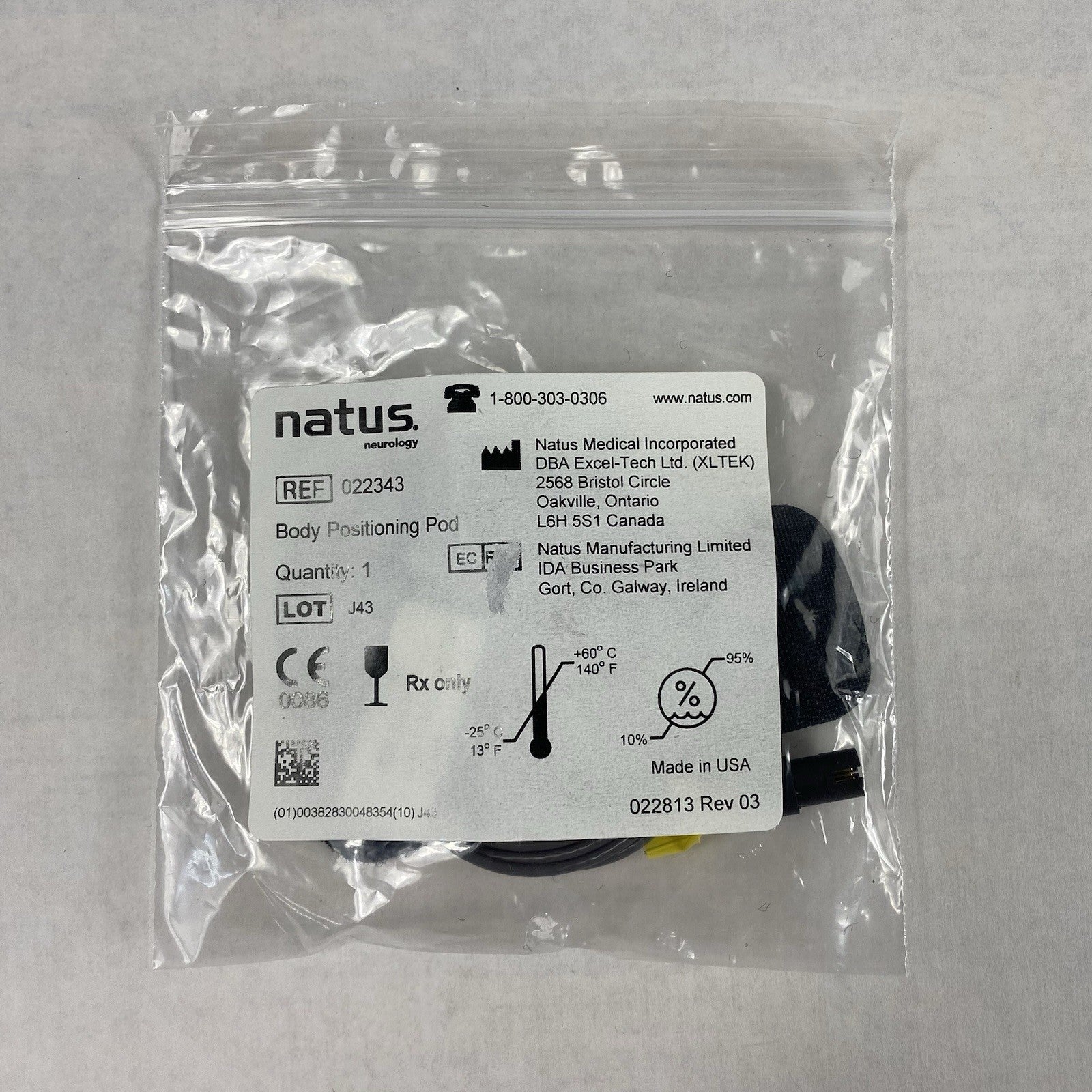 Natus XLTek 022343 Body Positioning Pod
