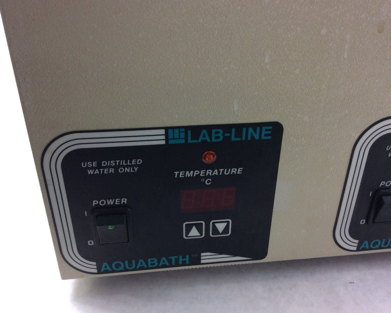 Lab Line 18802 Heated Aqua Bath Digital Dual Water Bath
