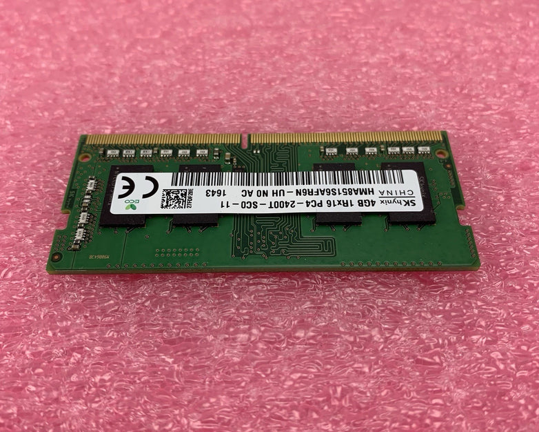 SK Hynix HMA851S6AFR6N-UH PC4-2400T-SC0-11 4GB 1Rx16 Desktop Memory RAM Lot of 4