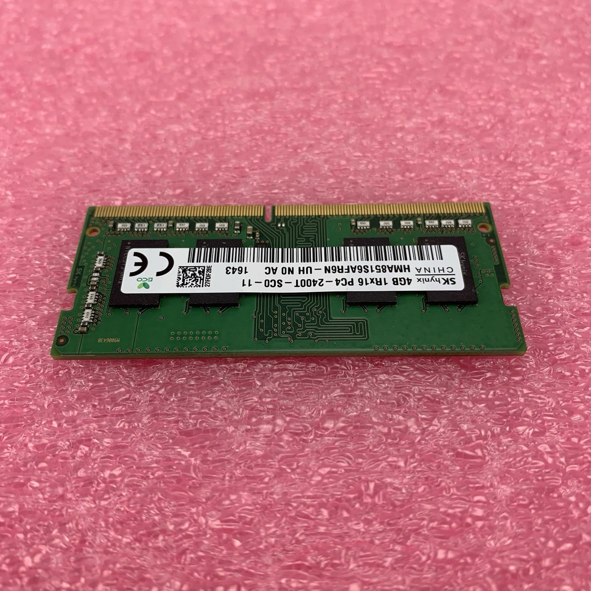 SK Hynix HMA851S6AFR6N-UH PC4-2400T-SC0-11 4GB 1Rx16 Desktop Memory RAM Lot of 43