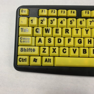 EZ Eyes HPO-J1305 Large Print Wired Keyboard