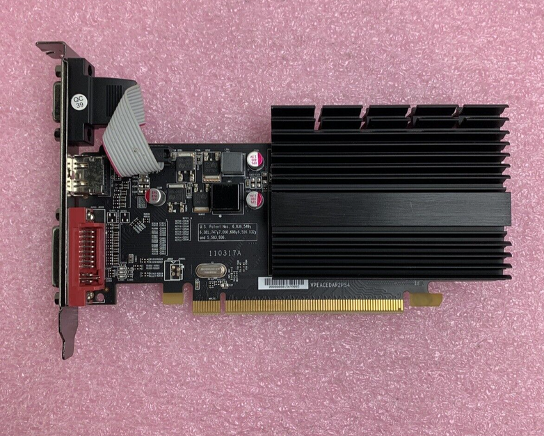 XFX AMD Radeon VPEACEDAR2PS4 1 GB DDR3 PCI-E Video Card