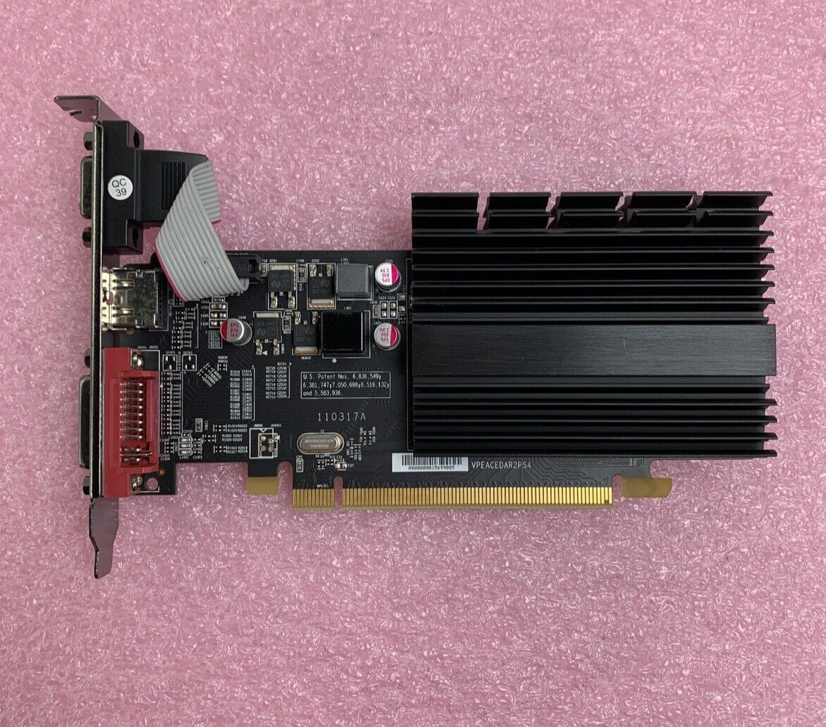 XFX AMD Radeon VPEACEDAR2PS4 1 GB DDR3 PCI-E Video Card