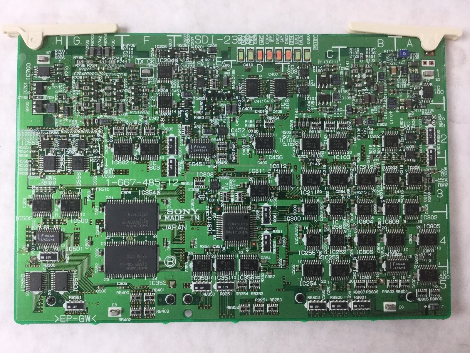 Genuine Sony Circuit Board (Removed from Betacam SX) 1-667-485-12 (A811355T)