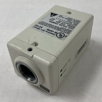 For Parts or Repair Ikegami Tsushinki ICD-504 CCD Color Camera No Lens